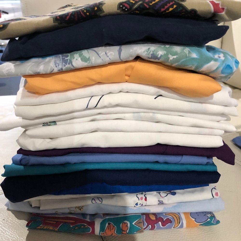 SCRUBS. Jackets. Lot of 19. Small and Medium.